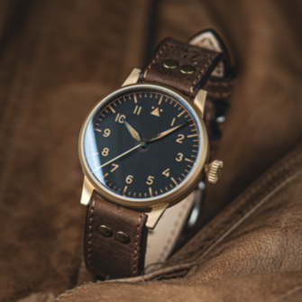 Laco Pilot Watch Original Münster Bronze