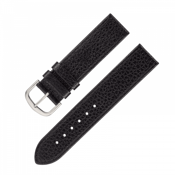 Watch Straps Leather strap Classic black